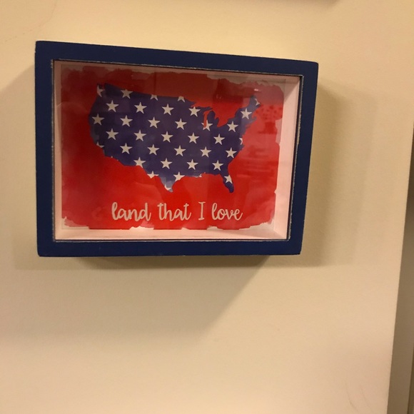 American Map Motivational Sign Shelf Sitter New - Picture 7 of 8